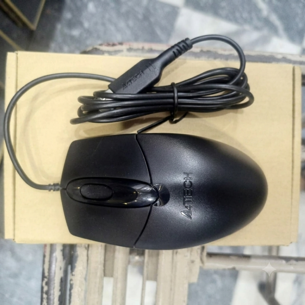 A4TECH OP-720S USB Optical Mouse (Black)
